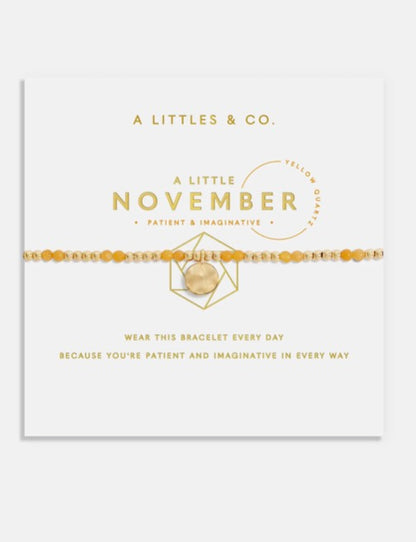 A Littles & Co. - A Little November Bracelet