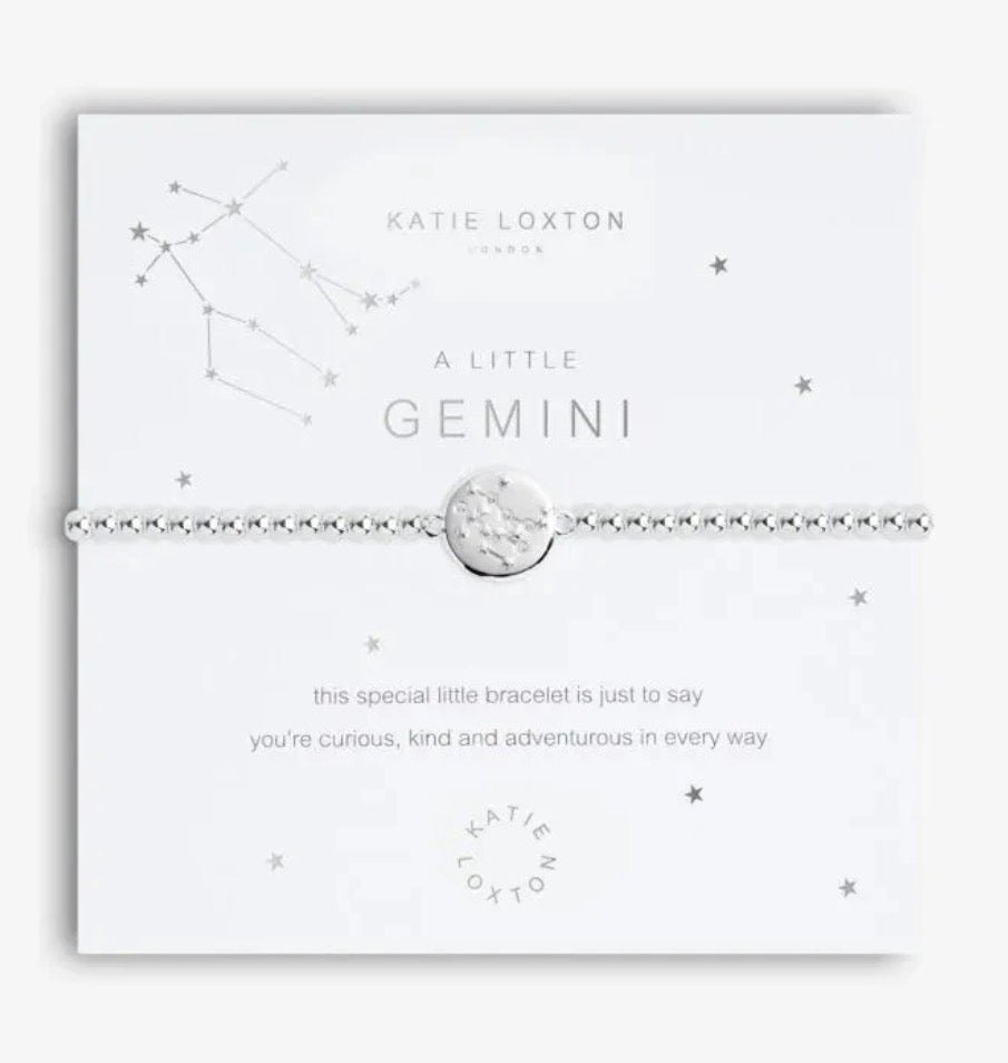 Katie Loxton - A Little Aries Zodiac Sign Silver Bracelet