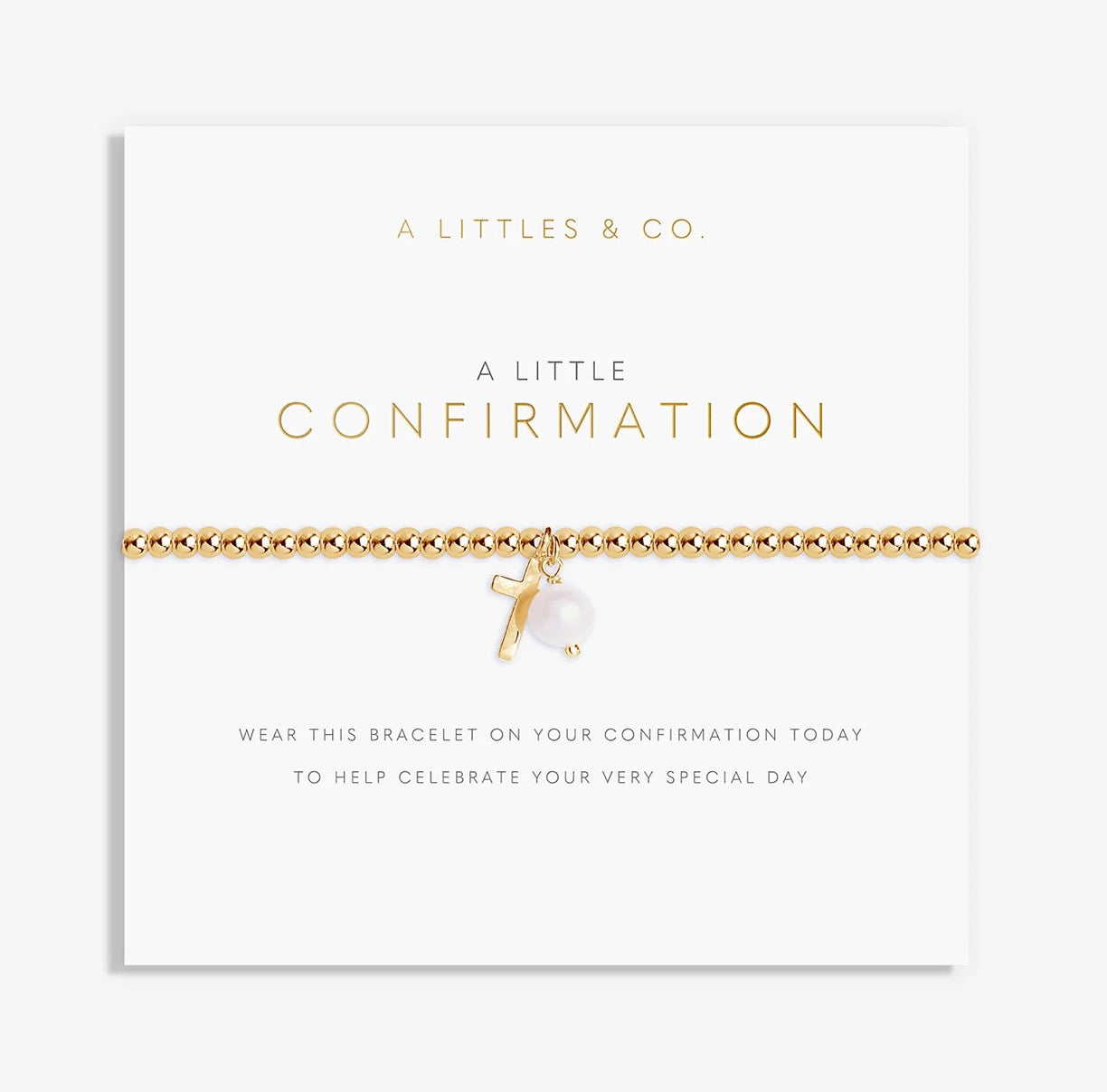 A Littles & Co. - A Little ‘Confirmation’ Bracelet