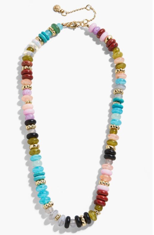 Bauble Bar - Jane Beaded Necklace Multi Color
