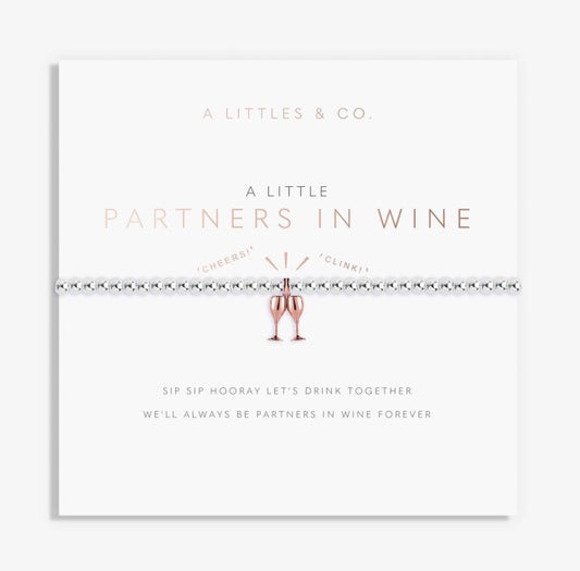 A Littles & Co. - A Little ‘Partners In Wine’ Bracelet
