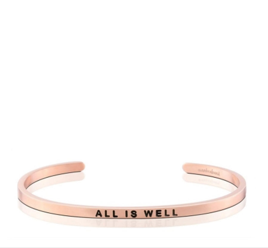 MantraBand All is Well Cuff
