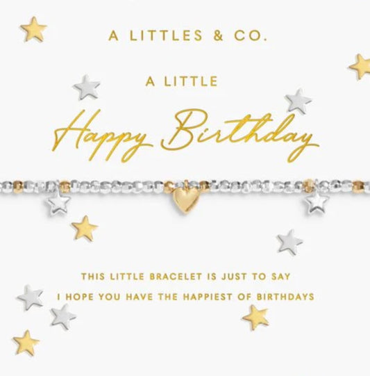 A Littles & Co. - A Little ‘Happy Birthday’ Bracelet