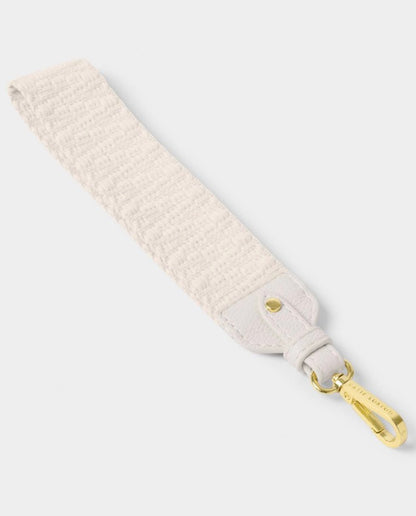 Katie Loxton - Canvas Wristlet Off White ZigZag