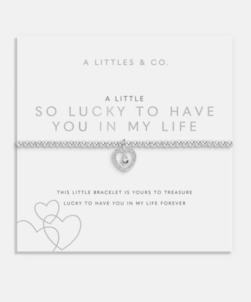 A Littles & Co. - A Little ‘So Lucky To Have You In My Life’ Bracelet