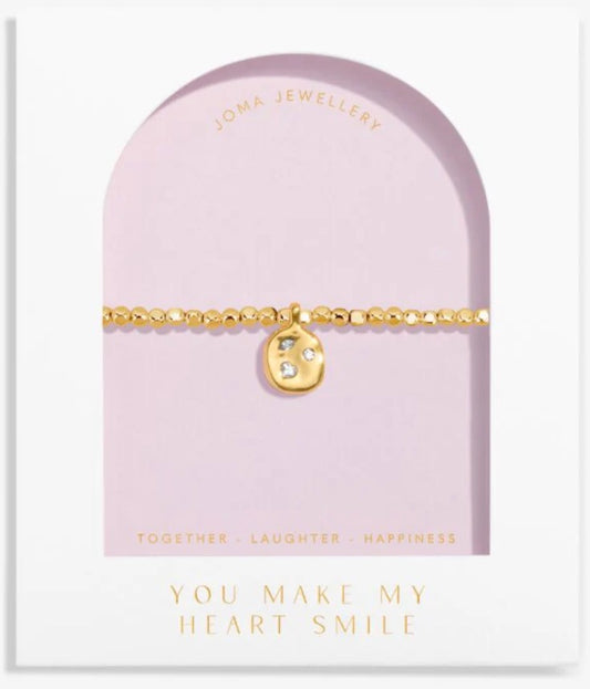 A Littles & Co. - You Make My Heart Smile Bracelet