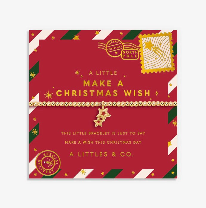 A Littles & Co. - Kid’s ‘Make A Christmas Wish’ Bracelet