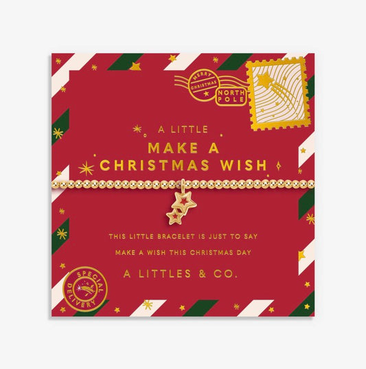 A Littles & Co. - Kid’s ‘Make A Christmas Wish’ Bracelet