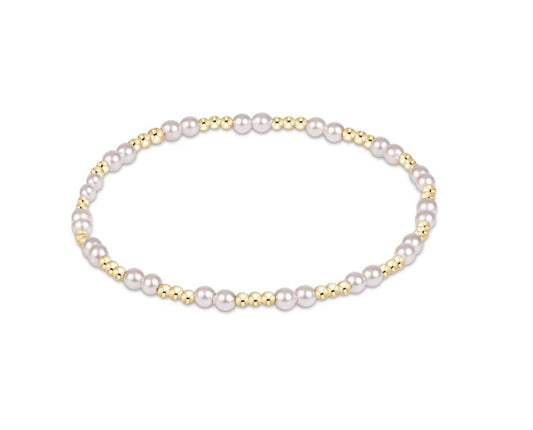 enewton Purpose Pearl 5mm Gold Bracelet