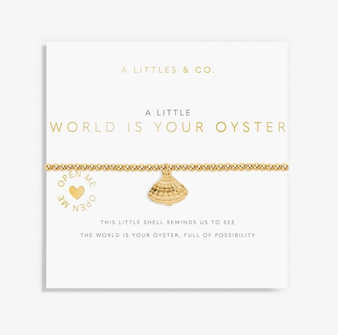 A Littles & Co. - A Little ‘The World Is Your Oyster ’ Bracelet
