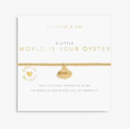 A Littles & Co. - A Little ‘The World Is Your Oyster ’ Bracelet