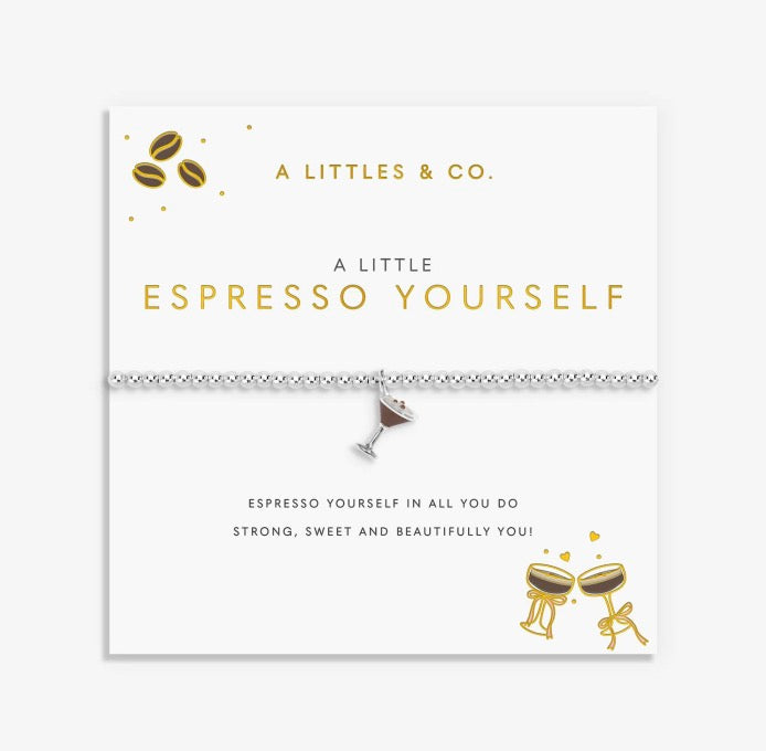 A Littles & Co. -  A Little Vibes ‘Espresso Yourself’ Bracelet