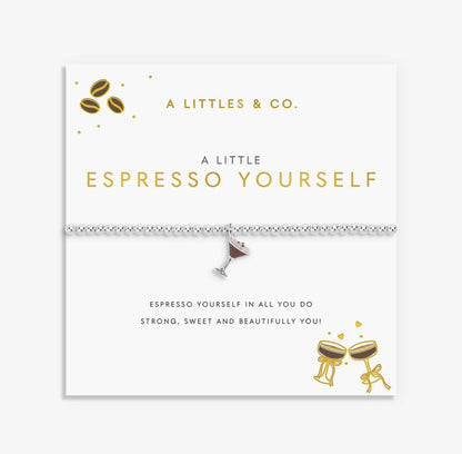 A Littles & Co. -  A Little Vibes ‘Espresso Yourself’ Bracelet