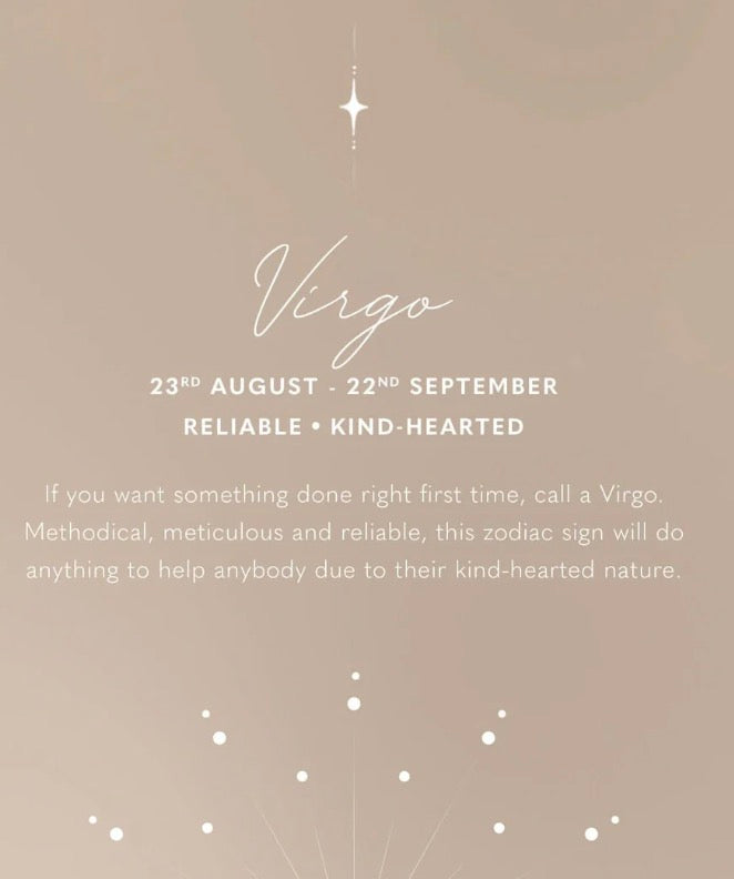 Katie Loxton - Waterproof Zodiac Sign Necklace Virgo