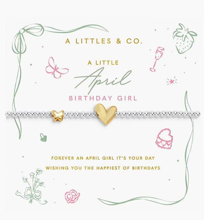 A Littles & Co. - A Little April Birthday Girl Bracelet