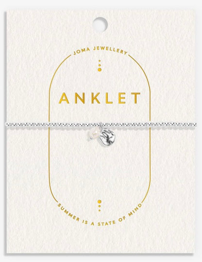 A Littles & Co. - Silver Pearl Anklet
