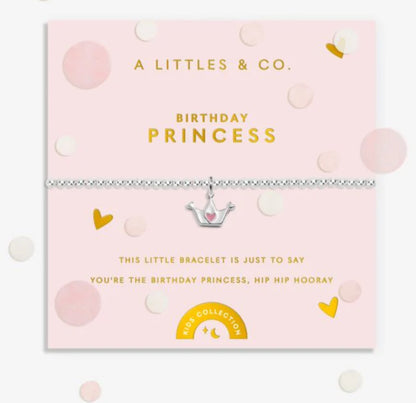 A Littles & Co. Kids - Birthday Princess Bracelet