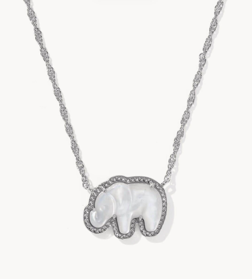 Kendra Scott Elephant Short Pendant Necklace