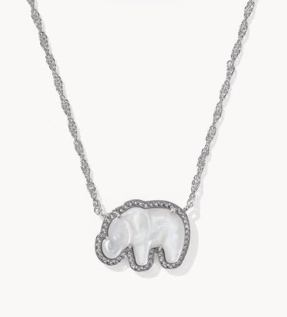 Kendra Scott Elephant Short Pendant Necklace
