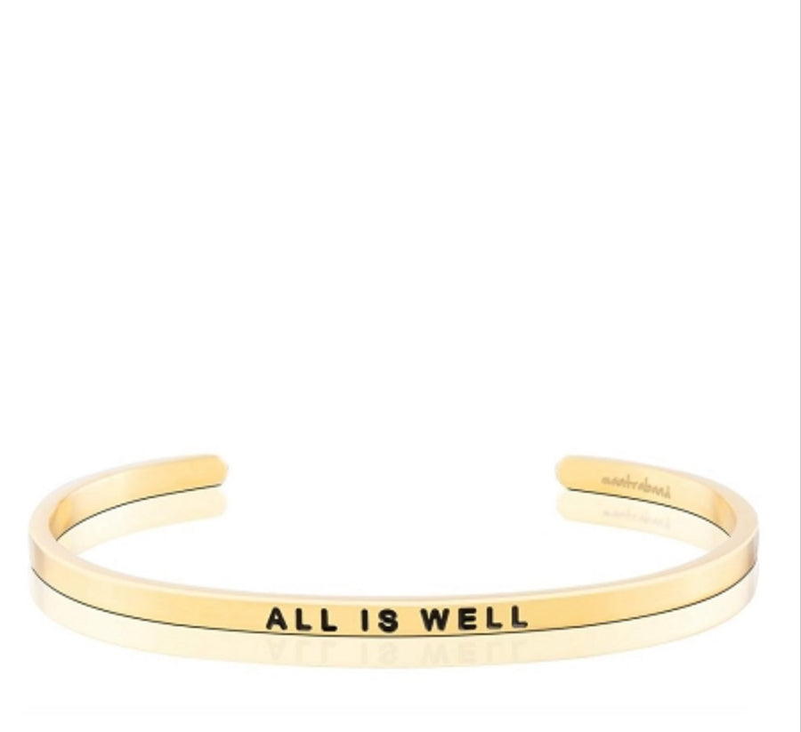 MantraBand All is Well Cuff