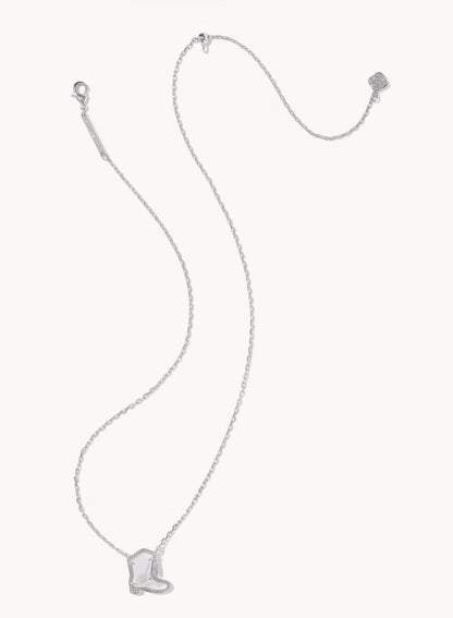 Kendra Scott Drill Team Cowboy Boot Necklace