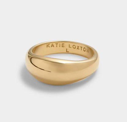 Katie Loxton - Gold Aura Dome Ring