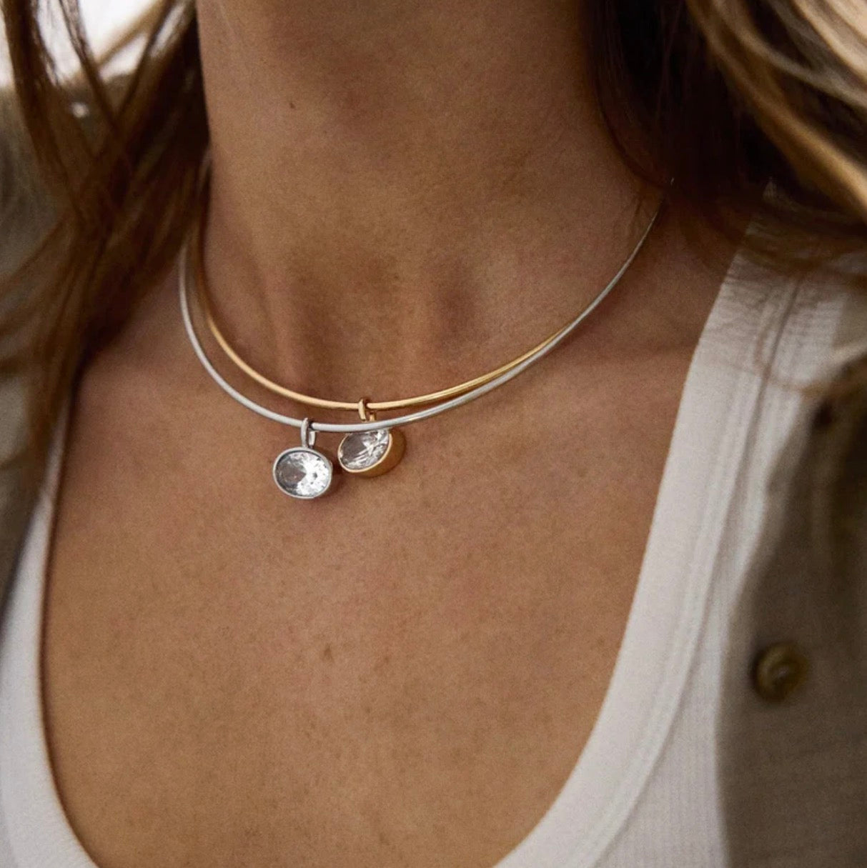 Bauble Bar - Lexi Crystal Collar Necklace