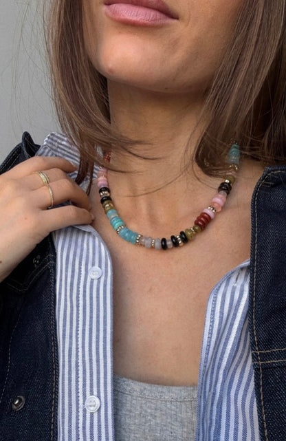 Bauble Bar - Jane Beaded Necklace Multi Color