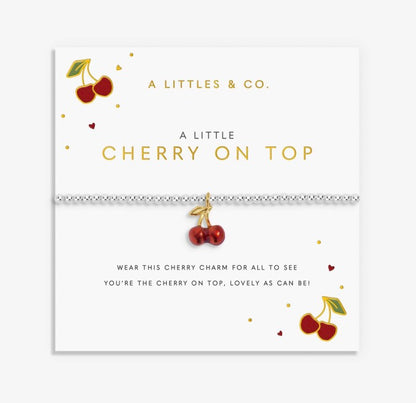 A Littles & Co. - A Little ‘Cherry On Top’ Bracelet