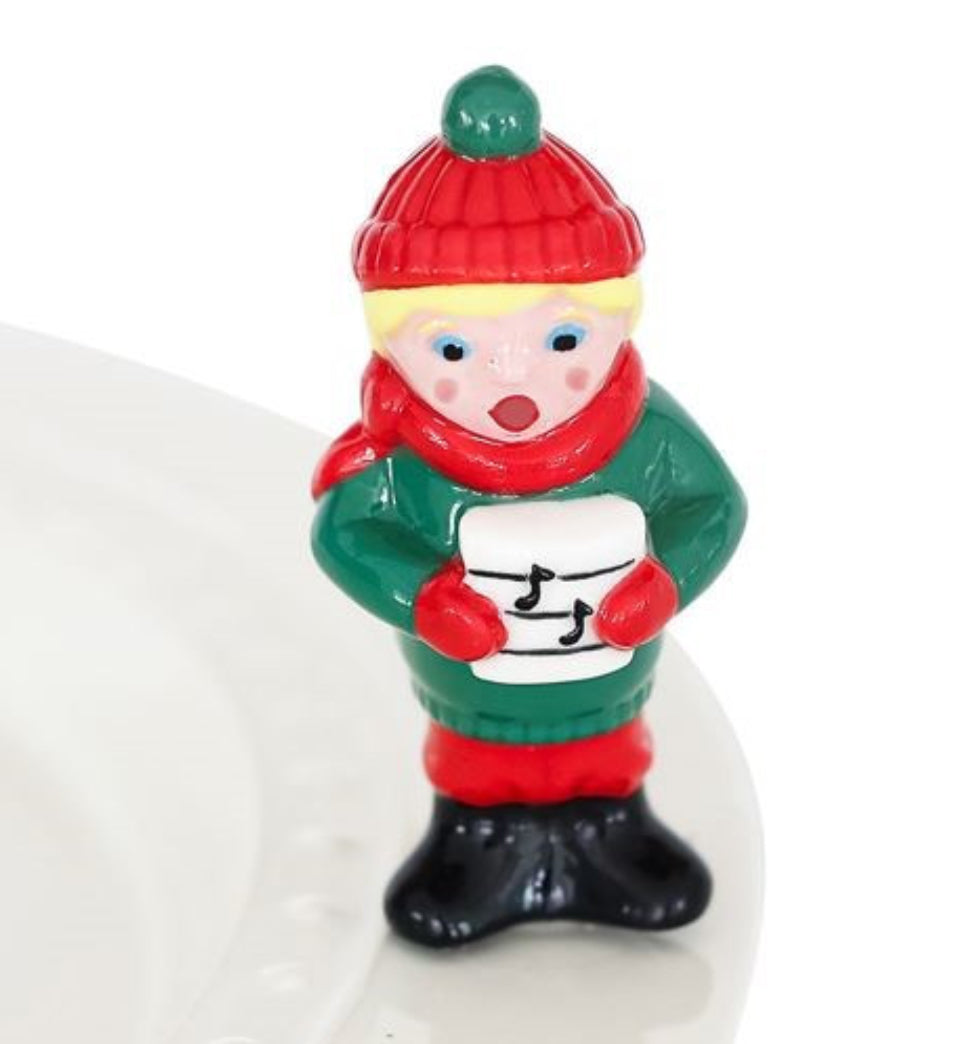 Nora Fleming - Fa-La-La Christmas Caroler Mini