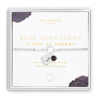 Katie Loxton - Blue Sandstone Stone Of Energy Bracelet