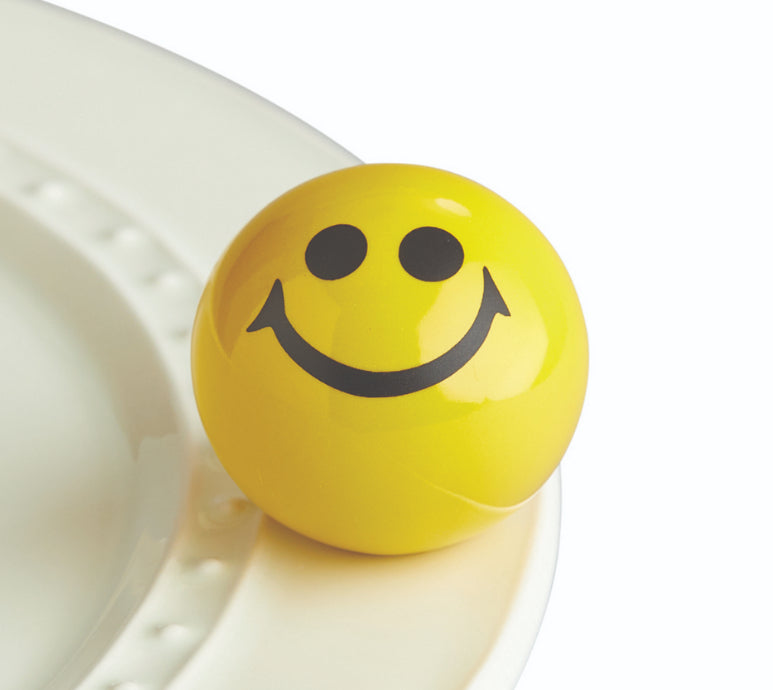 Nora Fleming - Happy Place Smiley Face Mini
