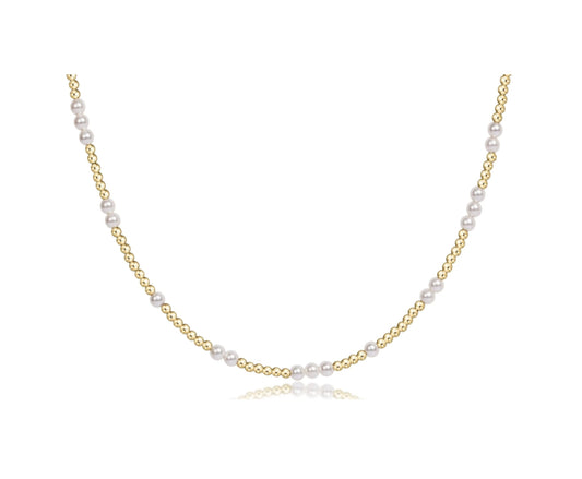 enewton Choker Beaded - Hope Unwritten Pearl 3mm