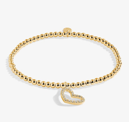 A Littles & Co. - A Little Happy 40th Birthday Bracelet Gold