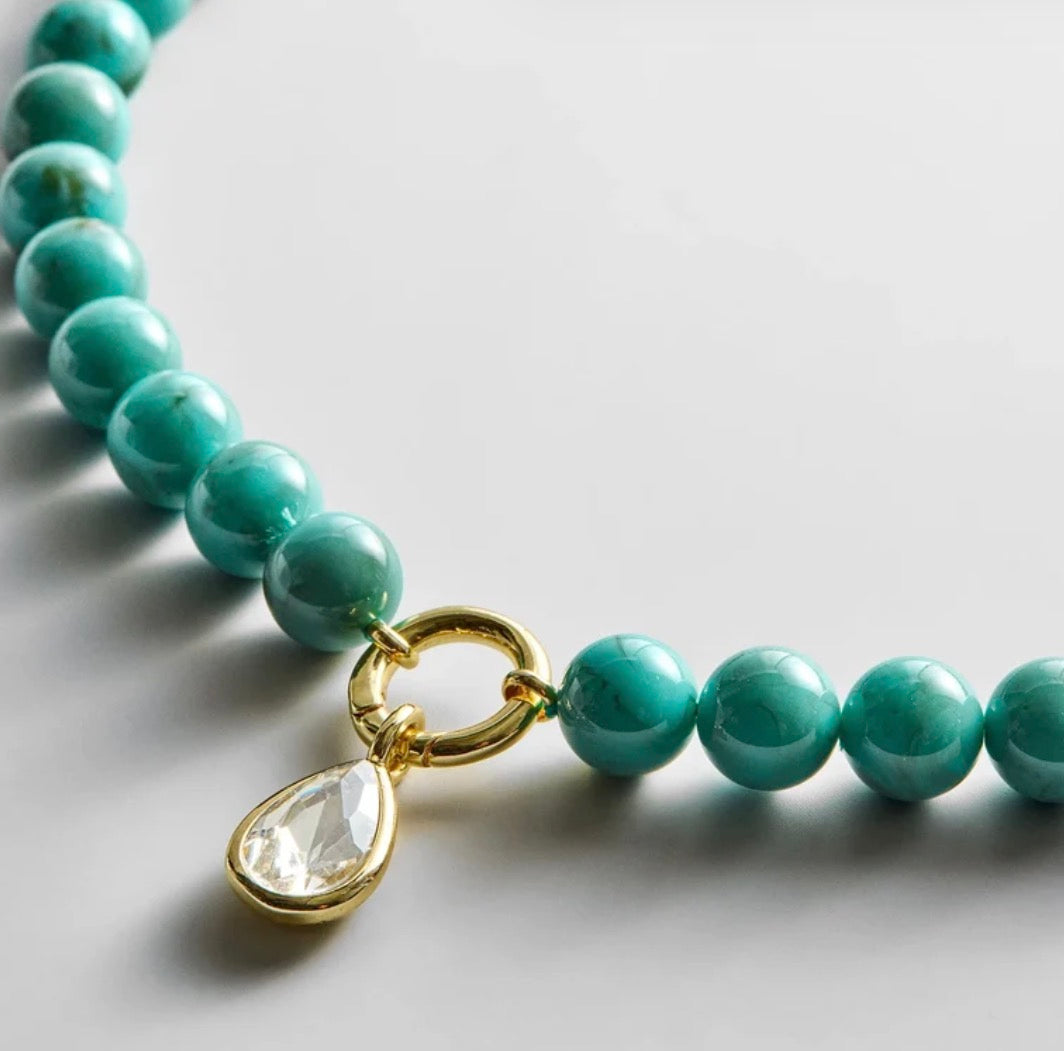 Bauble Bar - Janette Beaded Ring Necklace