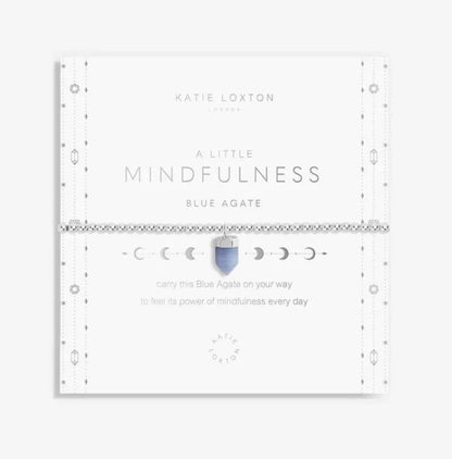 Katie Loxton - A Little ‘Mindfulness’ Blue Agate Bracelet
