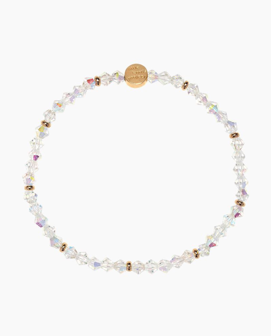 Little Words Project Crystal Clear Base Bracelet
