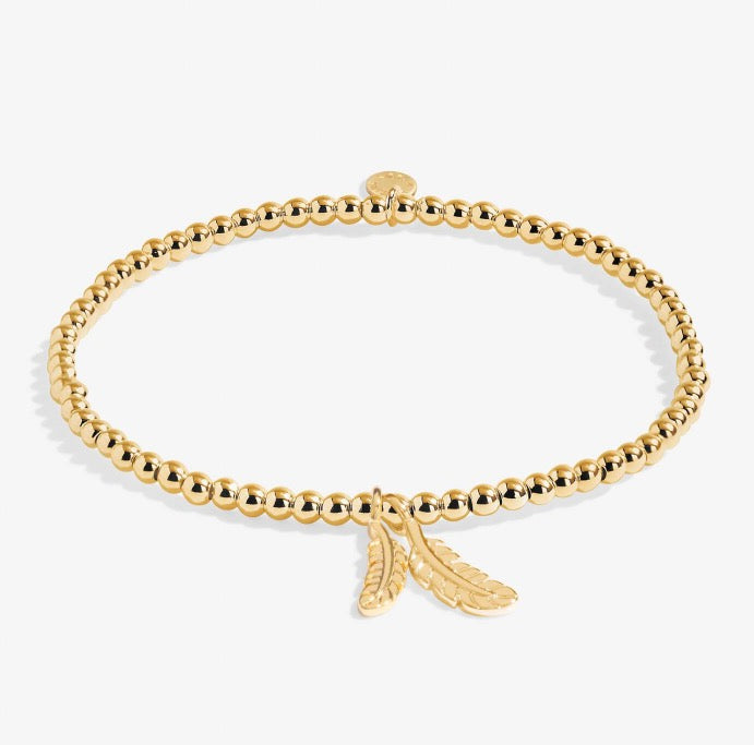 A Littles & Co. - A Little ‘Feathers Appear When Loved Ones Are Near’ Bracelet