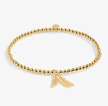 A Littles & Co. - A Little ‘Feathers Appear When Loved Ones Are Near’ Bracelet