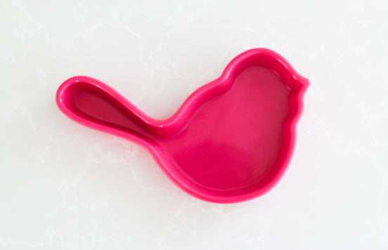 Nora Fleming - Pink Bird Dish NF01