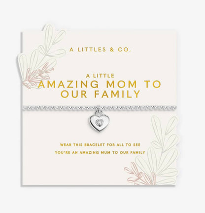 A Littles & Co. - A Little ‘Amazing Mom To Our Family’ Bracelet
