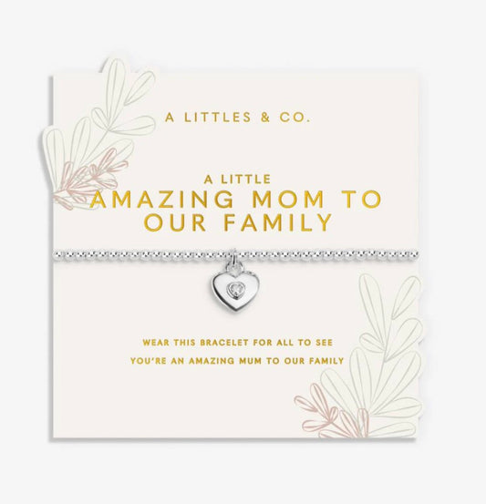 A Littles & Co. - A Little ‘Amazing Mom To Our Family’ Bracelet