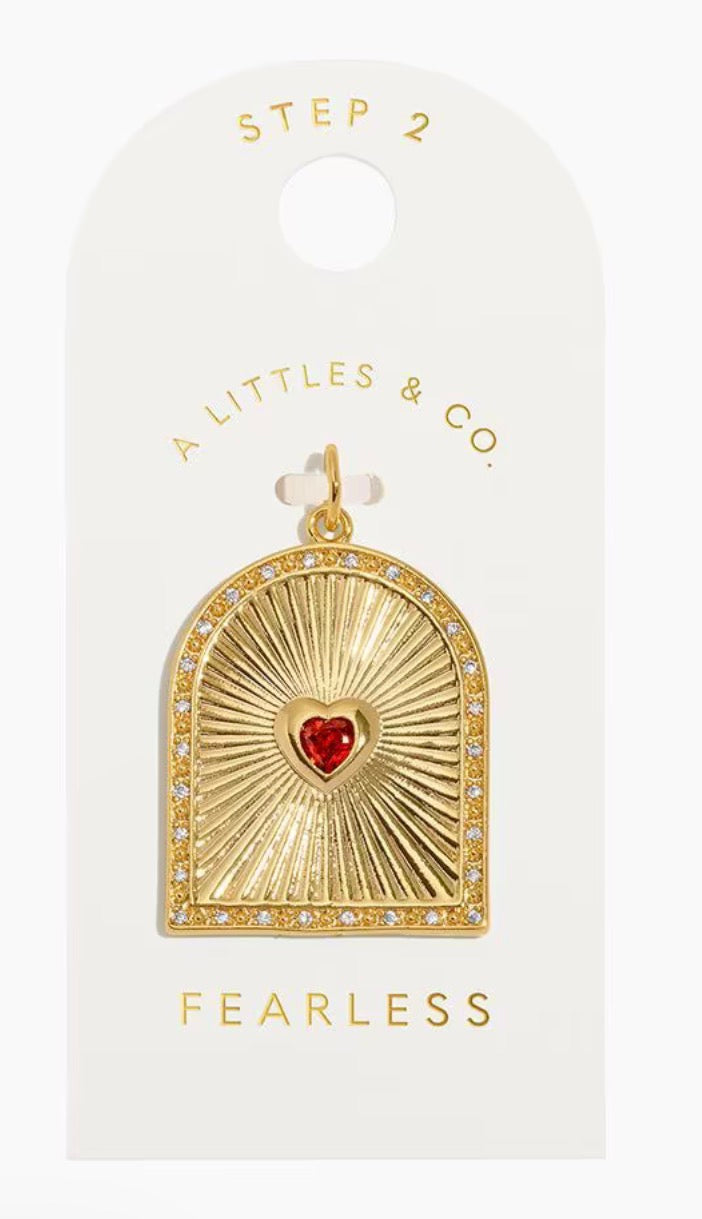 A Littles & Co. Gold Charm - Large Fearless