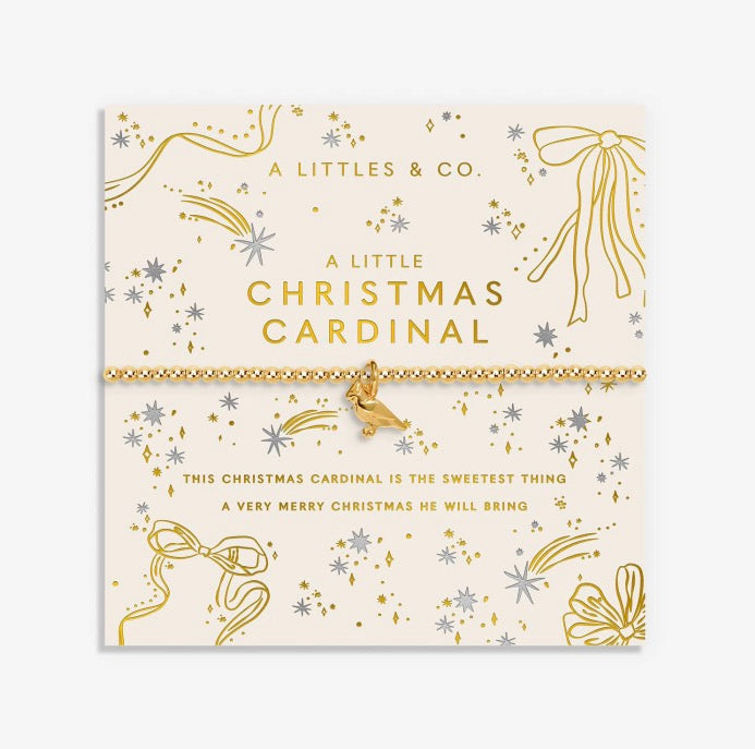 A Littles & Co. -  A Little ‘Christmas Cardinal’ Bracelet