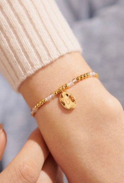 A Littles & Co. - A Little ‘Birthstone April Rock Crystal’ Bracelet