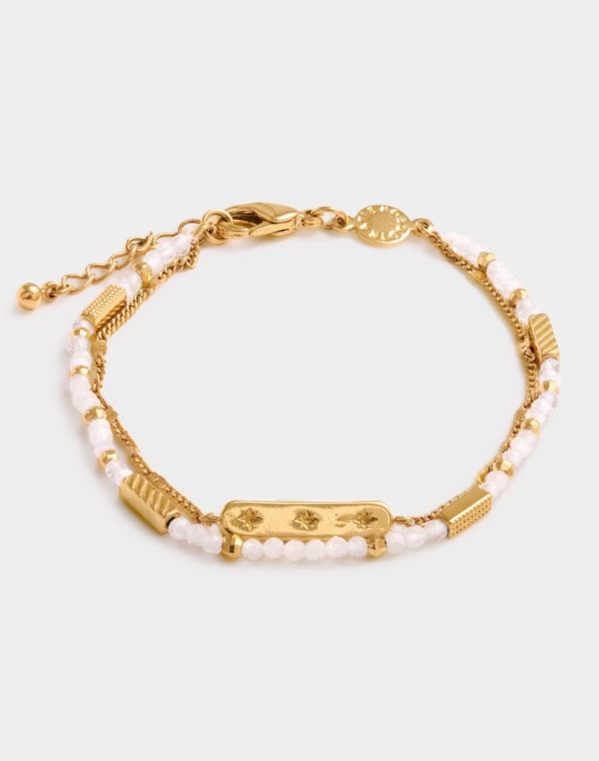 Katie Loxton - Birthstone Bracelet April Rock Crystal
