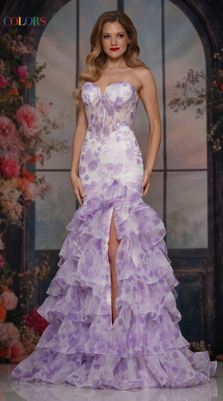 Colors Corset Gown