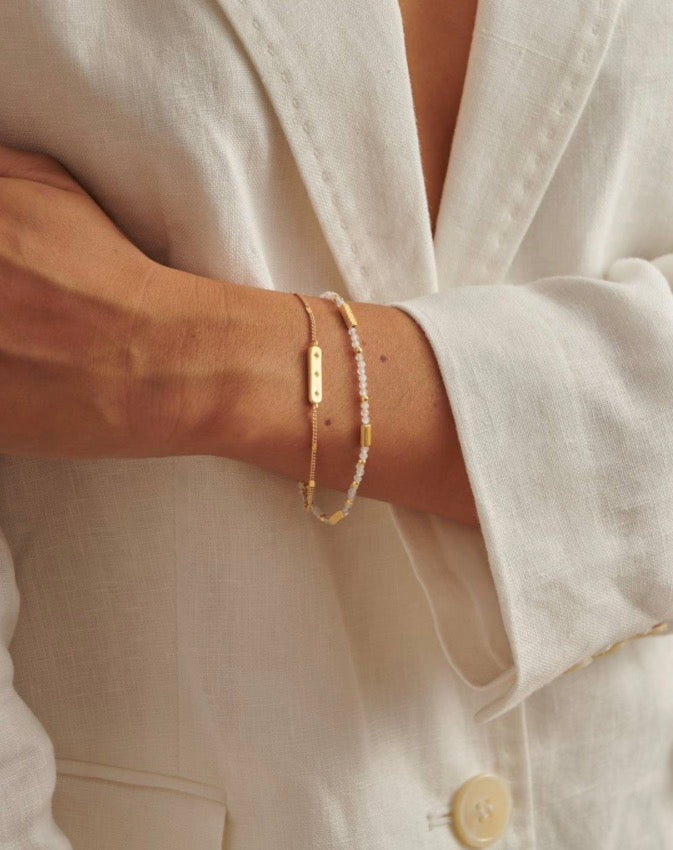 Katie Loxton - Birthstone Bracelet April Rock Crystal