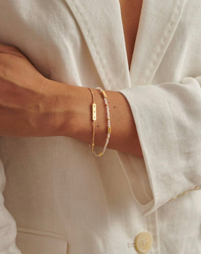 Katie Loxton - Birthstone Bracelet April Rock Crystal