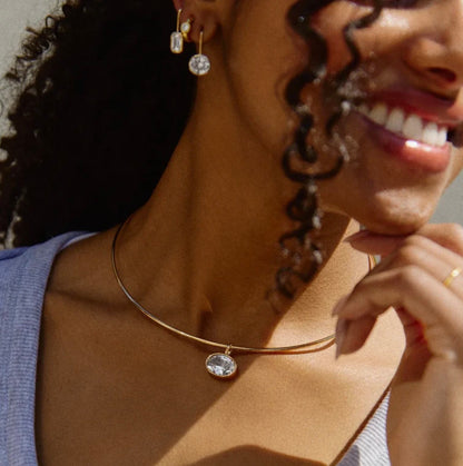 Bauble Bar - Lexi Crystal Collar Necklace